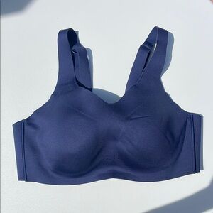 Brooks Blue Sports Bra with Molded Cups